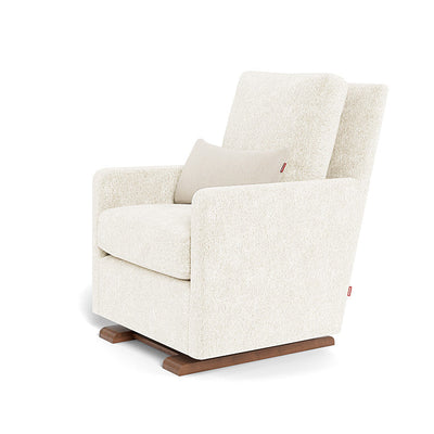 Como Ottoman & Faux Sheepskin Glider Chair
