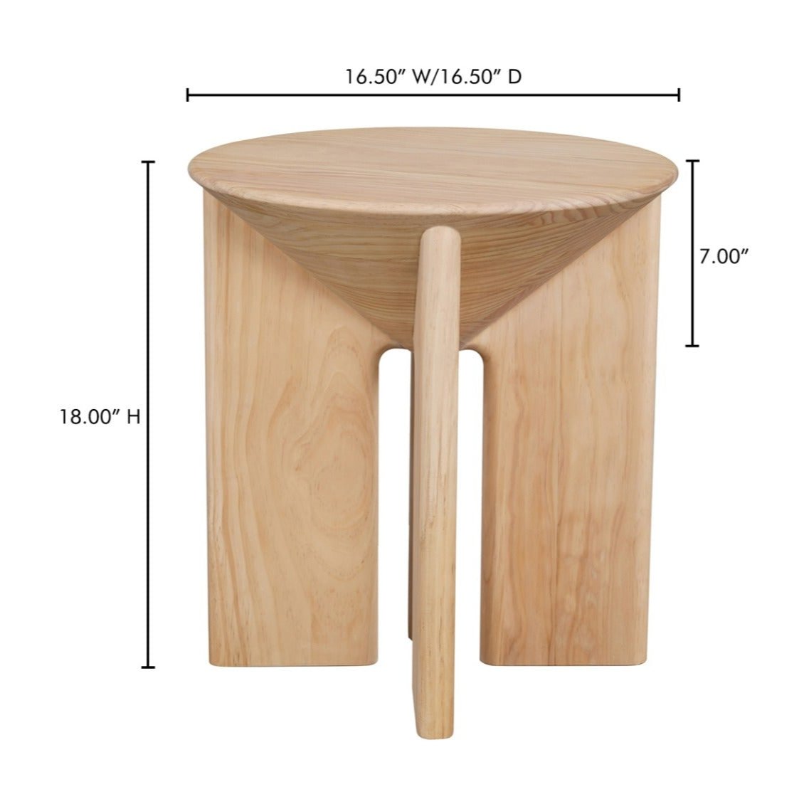 Nekko Natural Accent Table