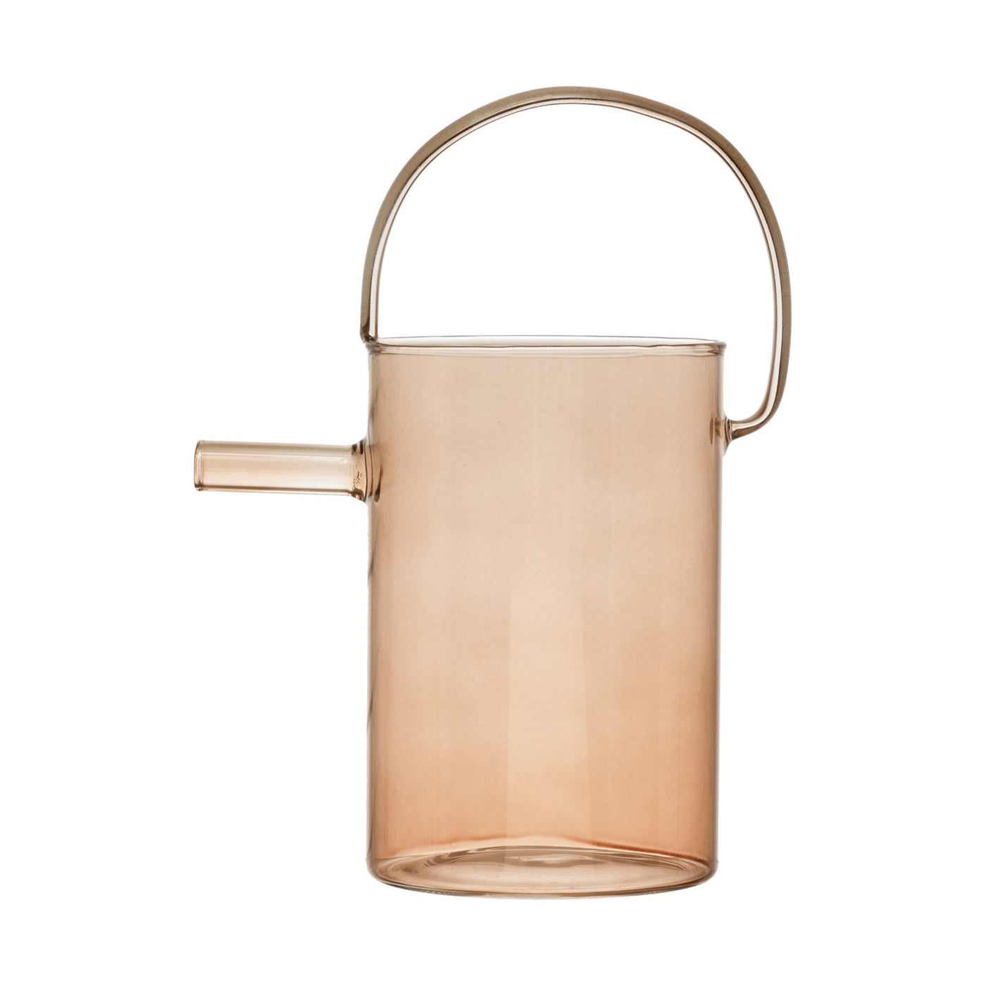 Brown Glass Watering Can