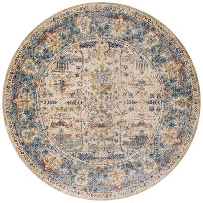 Anastasia Rug, Sand/Lt. Blue