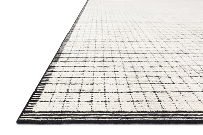 Beverly Rug, Ivory/Black