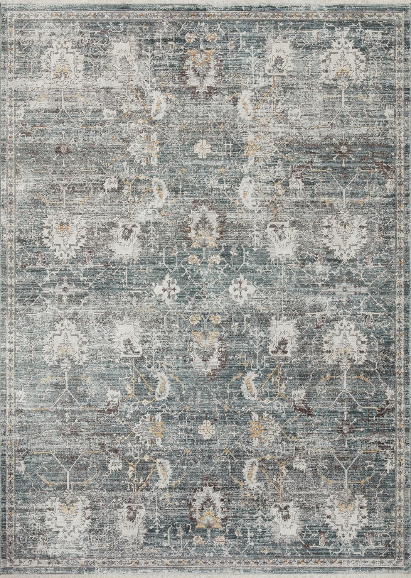 Bonney Rug,  Lagoon/Ivory