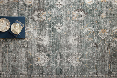 Bonney Rug,  Lagoon/Ivory