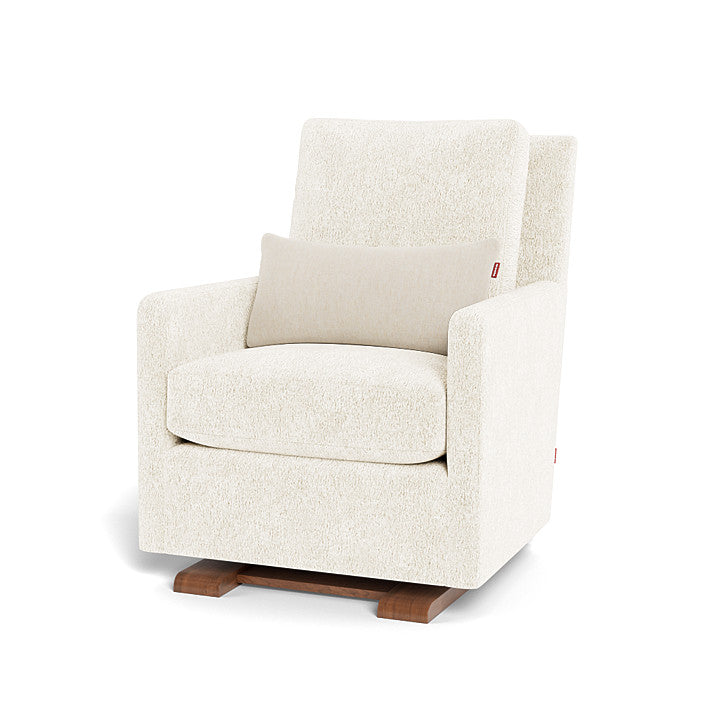 Como Ottoman & Faux Sheepskin Glider Chair