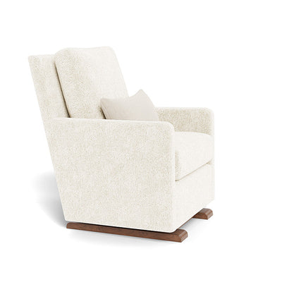 Como Ottoman & Faux Sheepskin Glider Chair