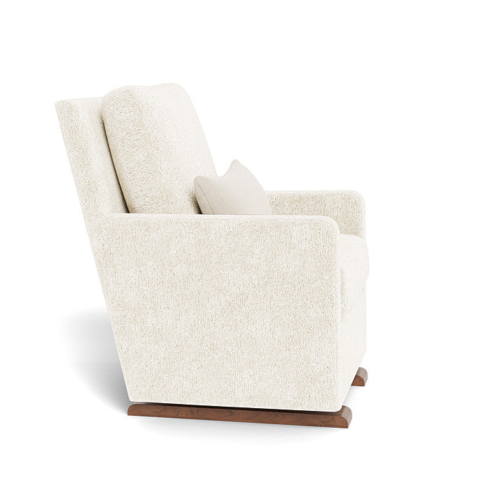 Como Ottoman & Faux Sheepskin Glider Chair