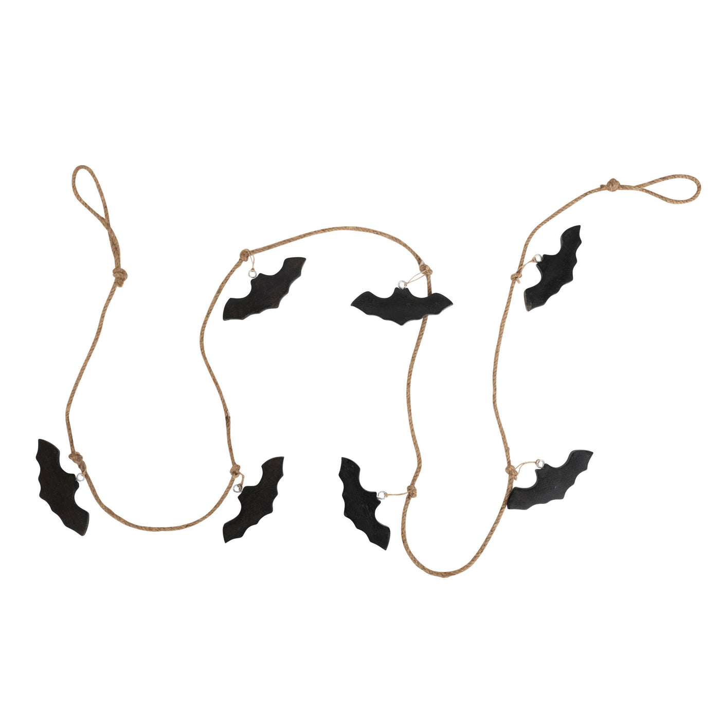 Mango Wood and Jute Rope Bats Garland