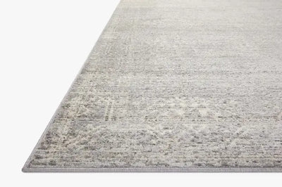 Indra Silver + Ivory Rug