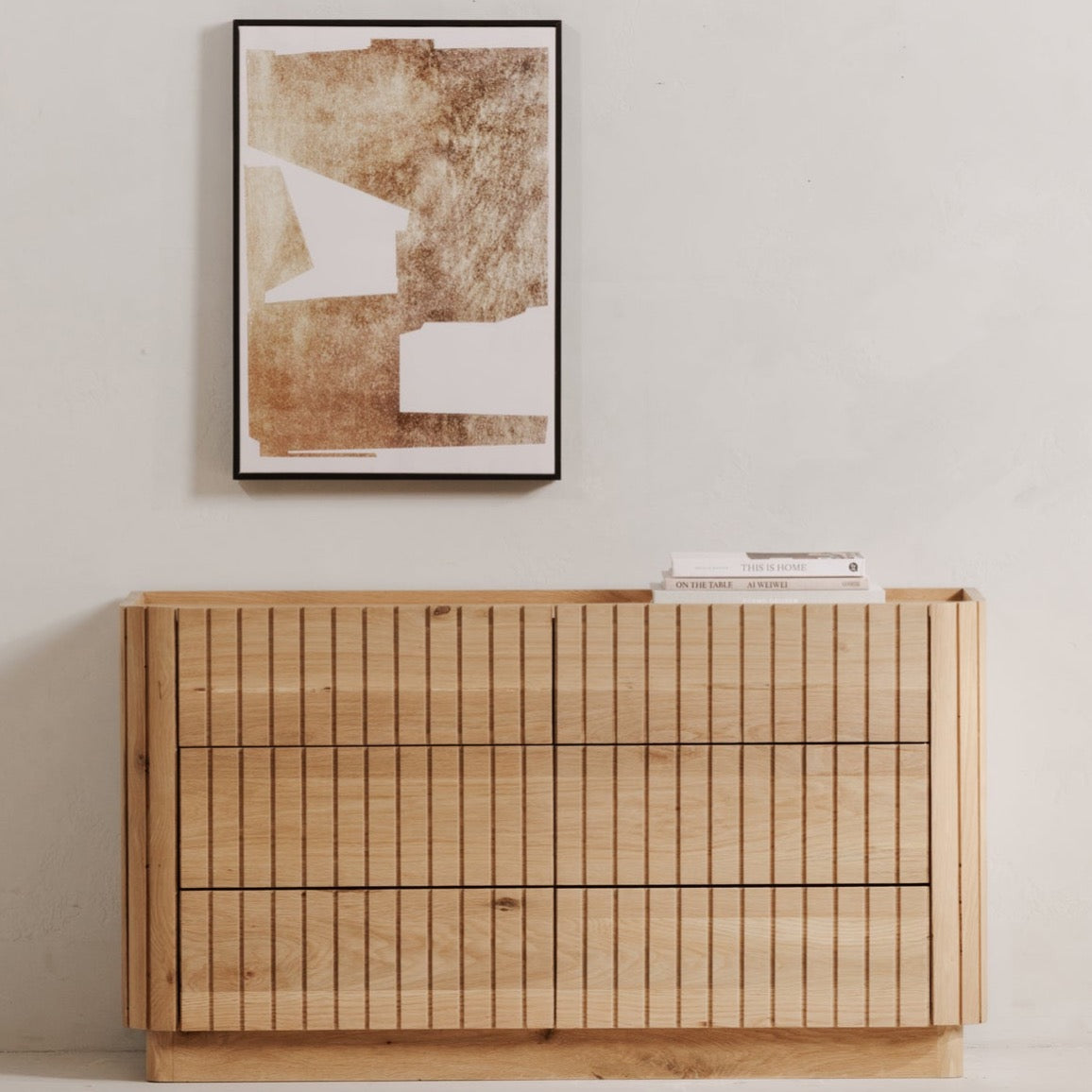 Povera Six Drawer Dresser