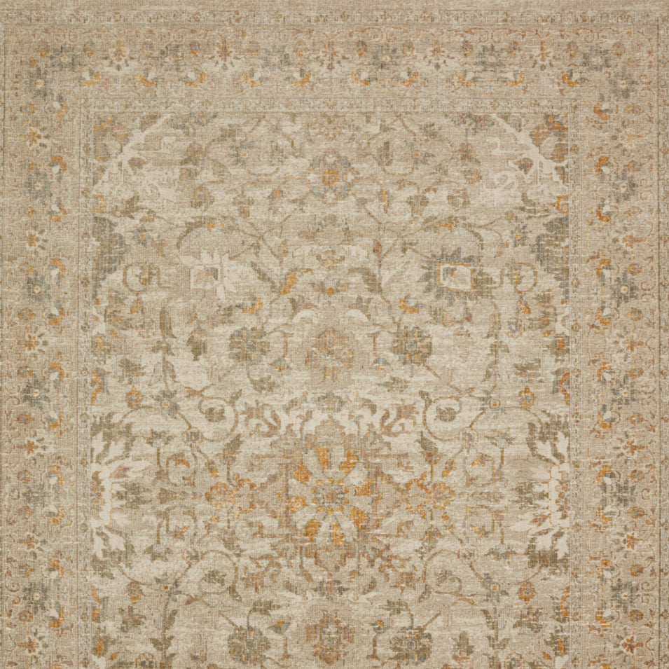 Rosemarie Ivory + Natural Rug