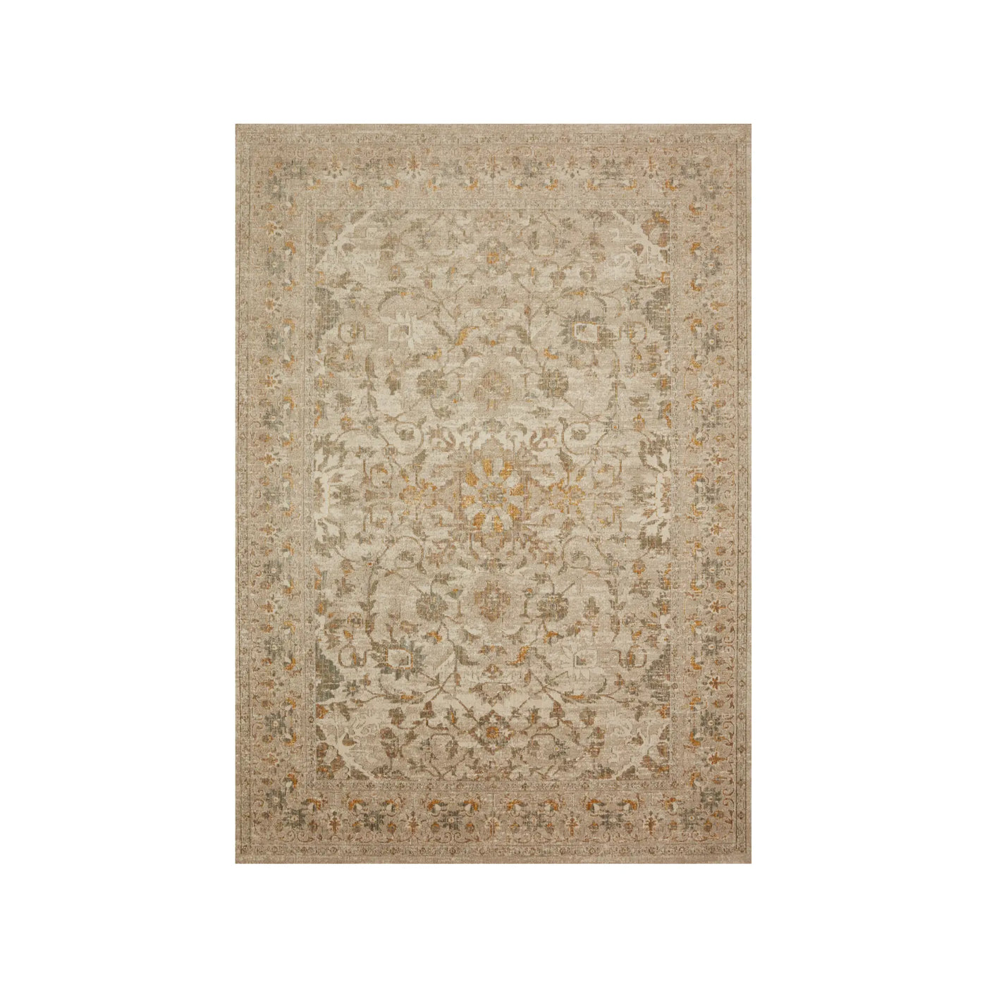 Rosemarie Ivory + Natural Rug