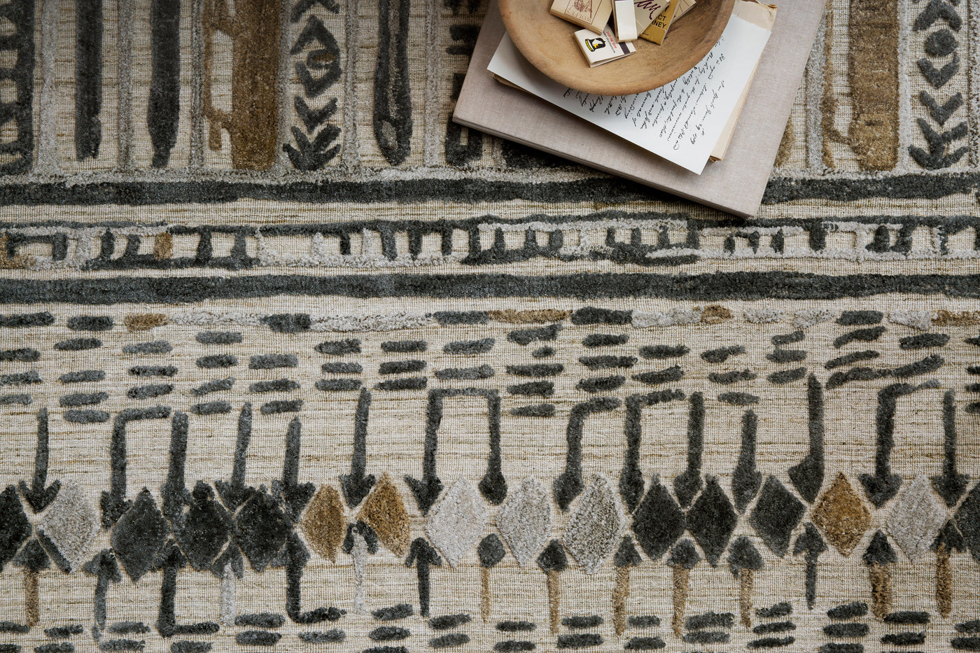 Sojourn Rug, Metal