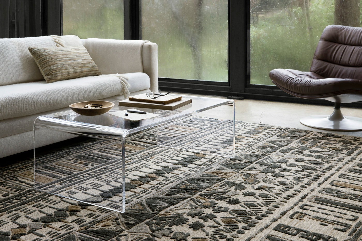 Sojourn Rug, Metal