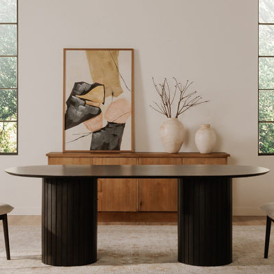 Theo Black Dining Table