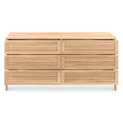 Teeda Six Drawer Dresser