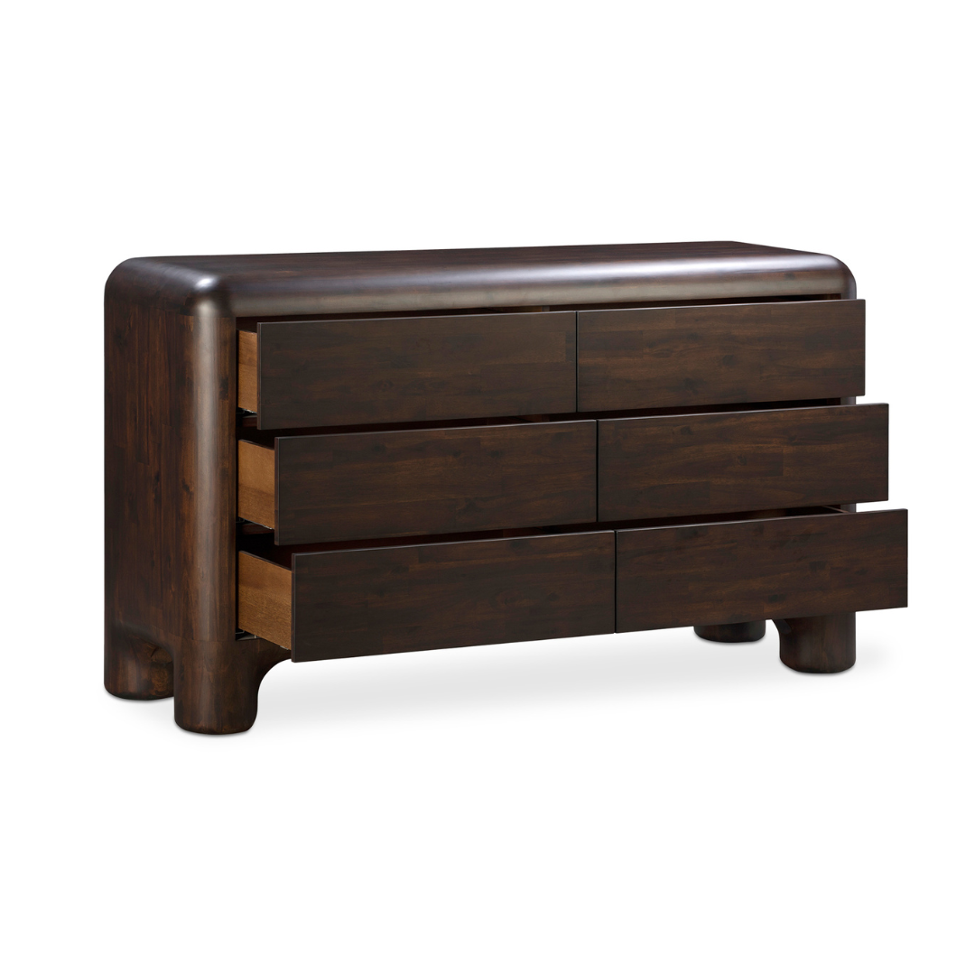 Rowan Six Drawer Dresser