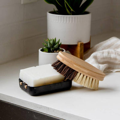 Oval Eco Cleaning Brush - Birch and Bind