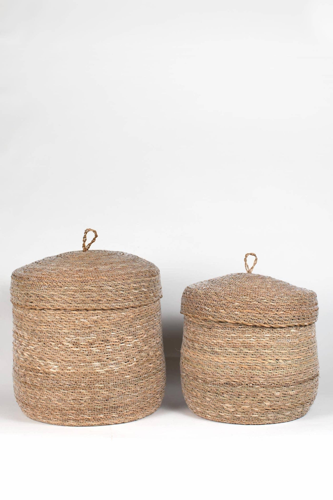 Stitched Hogla Basket - Birch and Bind