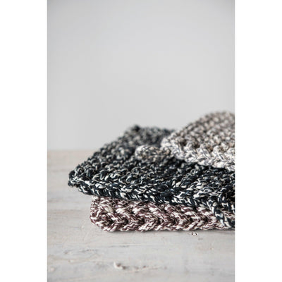 Melange Cotton Crocheted Pot Holder - Birch and Bind