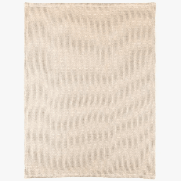 Textured Tan Tea Towel - Birch and Bind