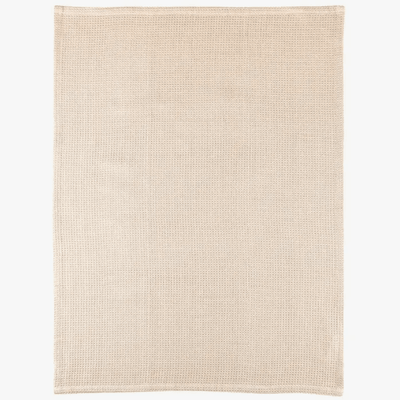 Textured Tan Tea Towel - Birch and Bind