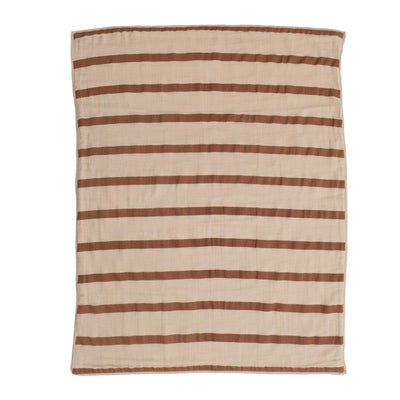Cotton Double Cloth Baby Blanket - Birch and Bind